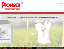 Tablet Screenshot of pioneerudyog.com